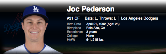 Joc Pederson