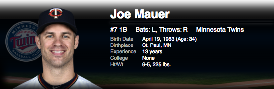 Joe Mauer