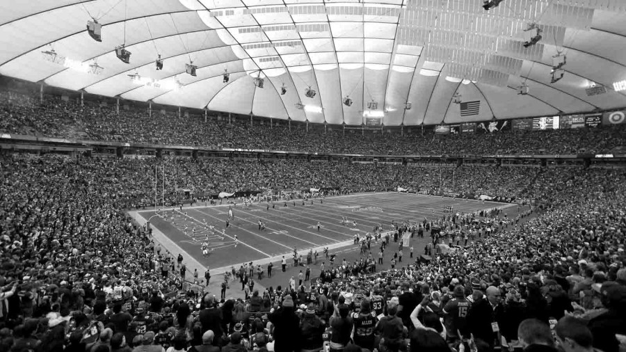 The last game at the Metrodome was played by the Vikings against the Detroit Lions on Sunday, December 29. The building will soon be demolished.